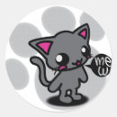 Recherche de animaux comiques autocollants Illustration