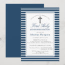Recherche de et rayure bleue invitations Unique