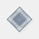 Recherche de dentelle serviettes Bleu poussiéreux