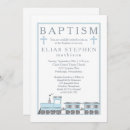 Recherche de de bleu de bébé baptême invitations Garçon