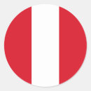 Recherche de perou autocollants Drapeau du pérou