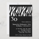 Recherche de de réception anniversaire invitations Noir et blanc