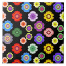 Recherche de motifs colorés carreaux Bleu