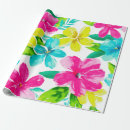 Recherche de fleurs hawaïennes papier cadeau Pour elle