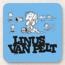 Recherche de linux dessous de verres Charlie brune