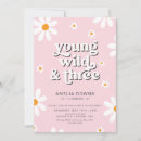 Recherche de young wild three invitations Boho
