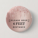 Recherche de salon de beauté badges Rose