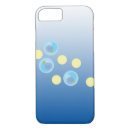 Recherche de bulles bleues iphone coques Motif
