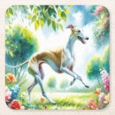 Recherche de peinture chien de dessous de verres Animal