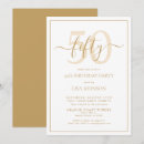 Recherche de invitation classique anniversaire invitations Typographie