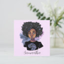 Recherche de magie noire vœux cartes Cheveux naturels