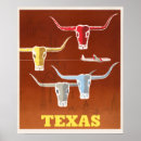 Recherche de texas longhorn posters Usa
