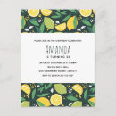 Recherche de motif de fruit invitations Citron