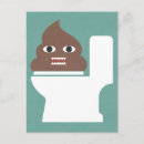 Recherche de caca cartes postales Toilettes