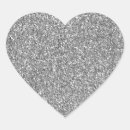Recherche de coeur argent autocollants Glacer