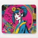 Recherche de femme japonaise tapis souris Geisha