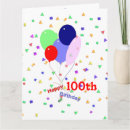 Recherche de 100th anniversaire cartes 100 années