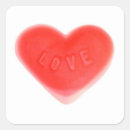 Recherche de heart carrés autocollants Mignon