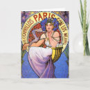 Recherche de mucha vœux cartes Rétro