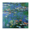 Recherche de peinture monet carreaux Nénuphars