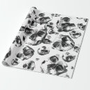 Recherche de halloween crâne papier cadeau Vintage