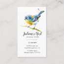Recherche de petit oiseau cartes visite Pour tous