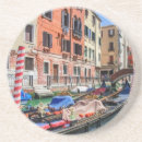 Recherche de masque vénitien dessous de verres Canal