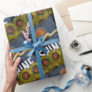 Recherche de peinture de tournesol papier cadeau Tournesols
