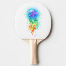 Recherche de méduse raquettes ping pong Mer