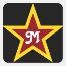 Recherche de pentagrammes autocollants Étoile