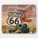 Recherche de route 66 tapis souris Vintage