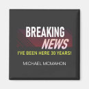 Recherche de 30 ans magnets 30e anniversaire de travail
