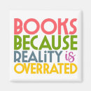 Recherche de bibliothécaire magnets Bibliophile