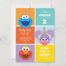Recherche de cookie monster invitations Du parti elmo