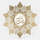 Recherche de symbole namaste autocollants Moniteur de yoga