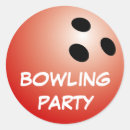 Recherche de bowling drôle autocollants Balle