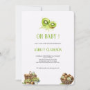 Recherche de kiwi invitations Aquarelle