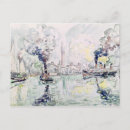 Recherche de signac paul cartes postales Bateau