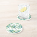 Recherche de motif palmier de dessous de verres Palmiers