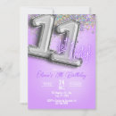 Recherche de onzième 13x18 invitations Paillettes