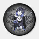 Recherche de gothique de fleur magnets Foncé