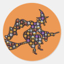 Recherche de emoji halloween autocollants Citrouille