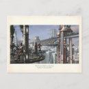 Recherche de rétro futuriste cartes postales Fi sci