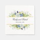 Recherche de garden party serviettes Aquarelle florale
