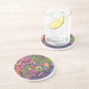 Recherche de original dessous de verres Bleu
