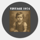 Recherche de chemise vintage autocollants Cadeau d'anniversaire