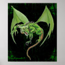 Recherche de dragon vert posters Lézard