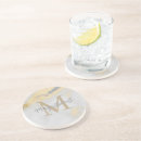 Recherche de marble dessous de verres Monogramme