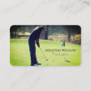 Recherche de professionnel de golf cartes visite Boss