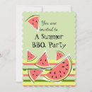 Recherche de couleur pastèque invitations Fruit